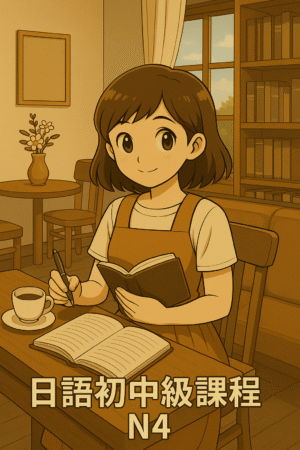 📘 《日語初中級課程｜N4》｜中級文法 × 生活會話