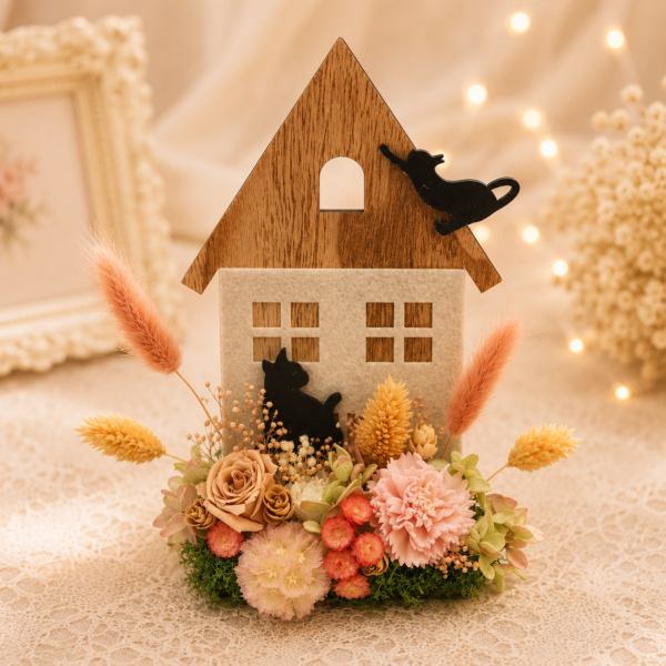 Cozy Cat House Collection 溫馨貓咪小屋花藝系列